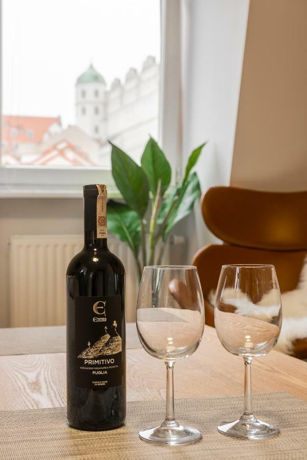 Szczecin Old Town Apartments - Riverside Lux Studio Bagian luar foto